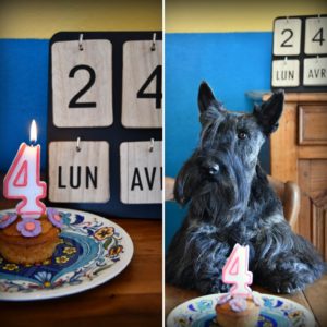 Anniversaire Violette 4 ans